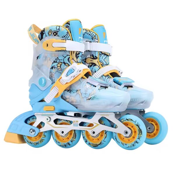 Kids In-line Rollerskates LIGHT BLUE