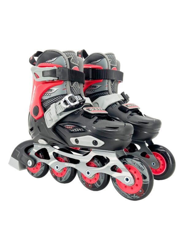 Kids In-line Rollerskates BLACK/RED